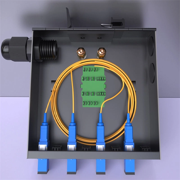 How much fixed distance should the mesh cable tray be 
